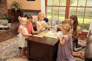 We provide a large selection of family friendly games.