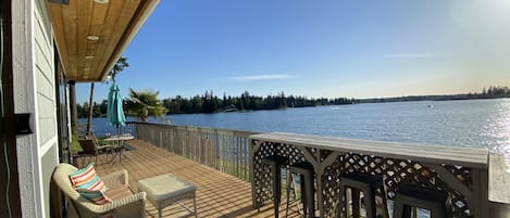 Take in the views of Lake Tapps - year round waterfront 