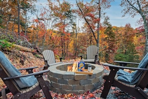 No holiday is complete without s'mores by the fire!