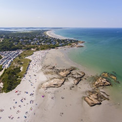 Watch the sun set at Wingaersheek Beach, one of Cape Ann's 15+ beaches