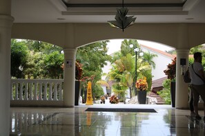 Entry where you are greated. 
