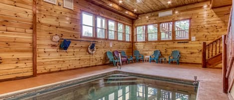 Heated  Saltwater Indoor Pool