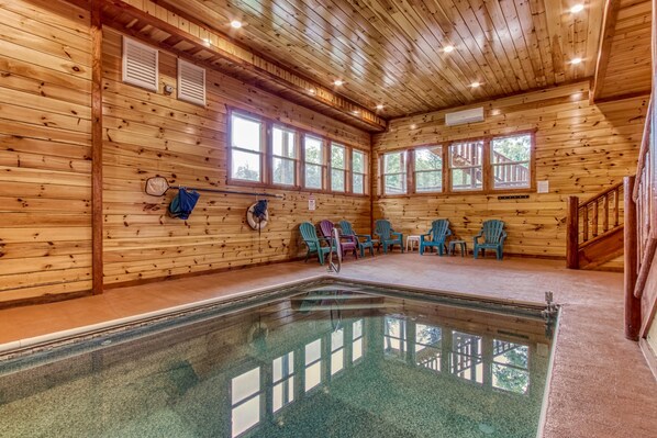 Heated  Saltwater Indoor Pool