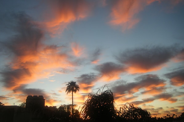 Desert Sunset View