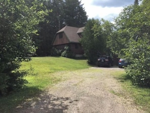 large driveway