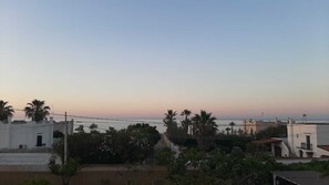 Vue sur la plage ou l’océan