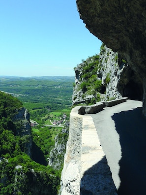 Vue depuis l’hébergement