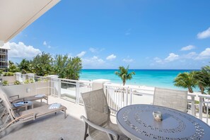 Enjoy views of beach on your own private balcony.