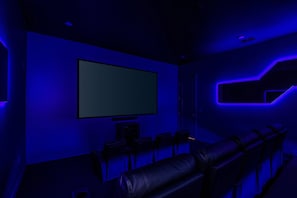 Private Theater w/ Recliners for Adults & Children