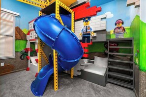 Brick Builder's *Theme Room 1* on Second Floor