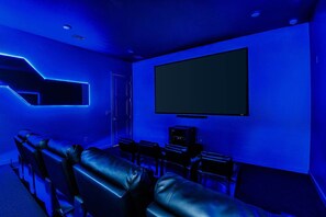 Private Theater w/ Recliners for Adults & Children