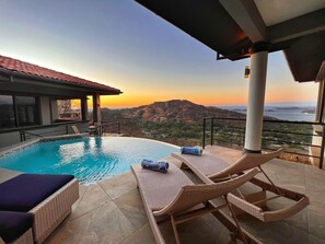 The sunsets here are incredible!  