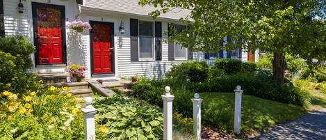 Front of condo on Mechanic Street