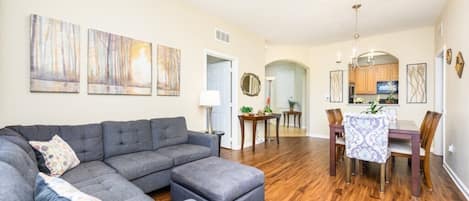 Living Room and Dining Table