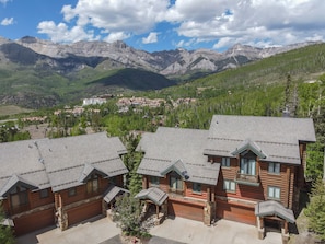 Above view of the San Sophia range from The Overlook on Sundance