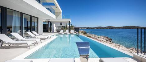 Sensational Rogoznica Villa | 5 Bedrooms | Villa Miracle |  Balcony Overlooking Amazing Sea Views