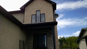 3,000 square feet, completed finished on 3 levels.  