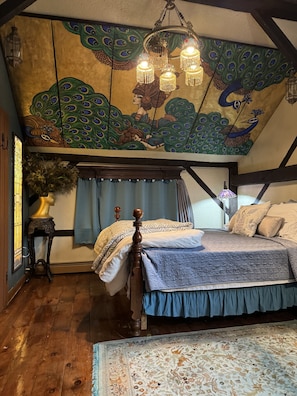 Peacock master bedroom