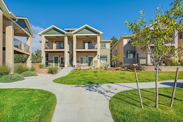 Front of Condo Complex