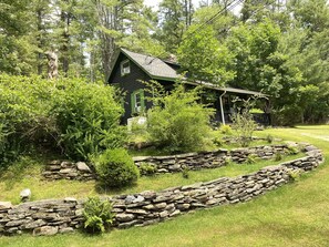 All stone walls and walkways sourced from the property..