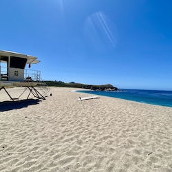 Monastery beach 3 min drive from house