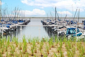 Uitzicht op het water