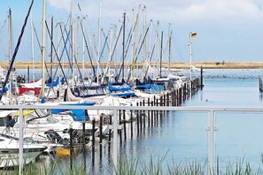 Uitzicht op het water