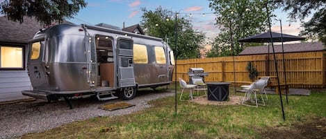 Experience a one-of-a-kind lodging experience in this new, retro-inspired Airstream!