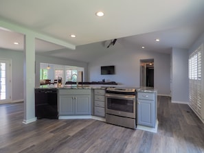 Fully stocked kitchen to prep all your group meals.
