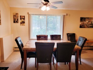 Dining area