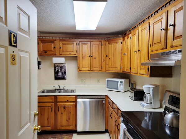 Enter into kitchen