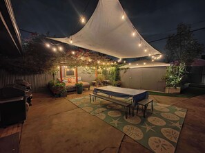 Enjoy the outdoors wining and dining with friends and family!