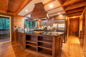 Gourmet kitchen
