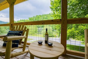 Relax and enjoy a glass of wine at Albee Ridge!