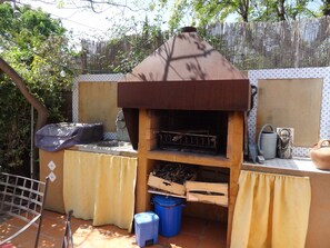 le coin barbecue et plancha