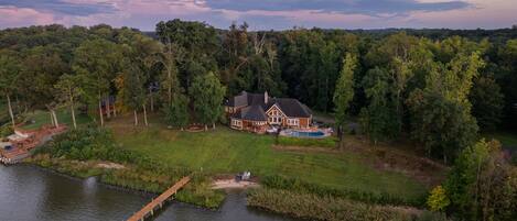 Welcome to Veazey Cove! This stunning home on the lake is sure to capture and entertain the entire family!