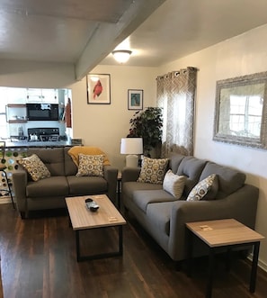 Open living room