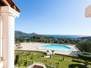 Water, Sky, Building, Azure, Mountain, Tree, Architecture, Body Of Water, Lake, Neighbourhood
