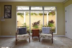 Large open living room