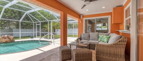 Quiet and peaceful outdoor space for full enjoyment of Florida living