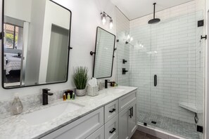 Fully Updated Master Bathroom