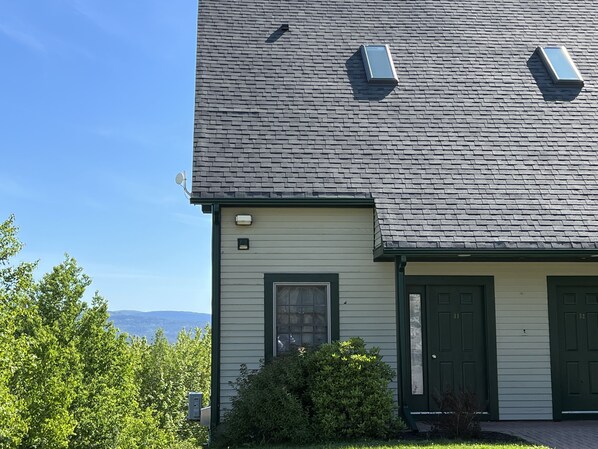 Side View of Building housing Unit 37, Second Door on the right