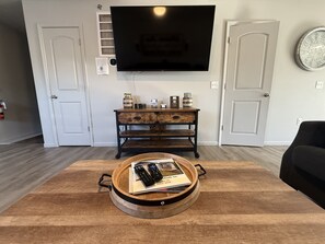 60” streaming television to keep up to date on all your favorite shows or show off family adventure photos