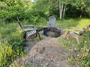 Fire Pit with Mountain View