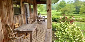 Plenty of seating and place to enjoy the outdoors