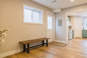 Spacious foyer with closet (not shown)