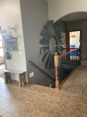 Stairs to downstairs