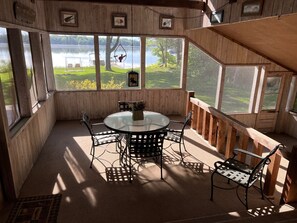Screened in porch