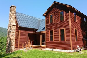 Welcoming front entrance