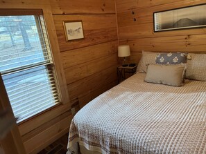 Second bedroom with Queen size bed.  